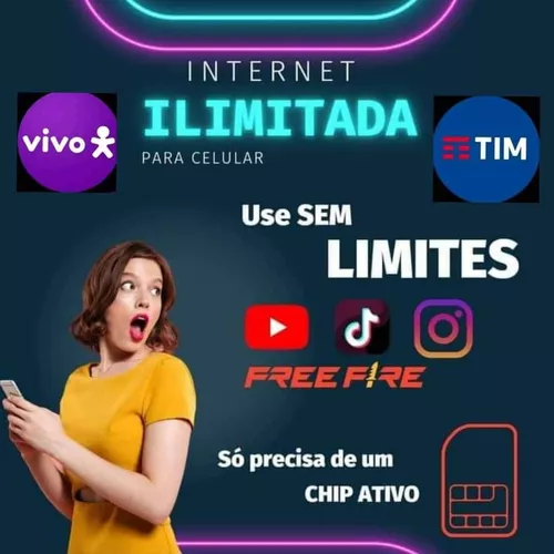 Internet movel ilimitada(teste gratis)c3 - Celulares e telefonia