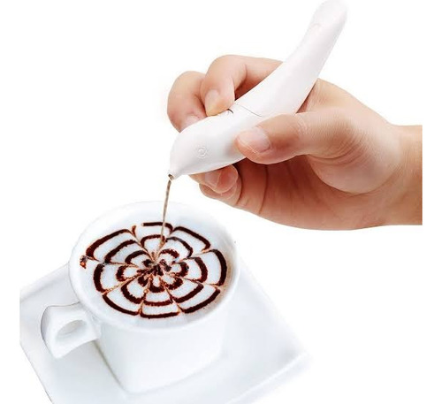 Lapiz Electrico Arte Latte Pluma Boligrafo Cafe Spice Pen