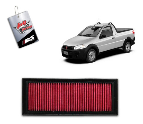 Filtro De Ar Esportivo Inbox Fiat Strada 1.4 Rs2973