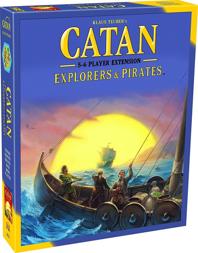 Catán, Juego De Mesa Exploradores Y Piratas 5. Edición (par