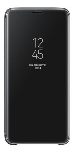 Samsung Galaxy S9 Y Plus Funda Case Flip Cover S-view Negro
