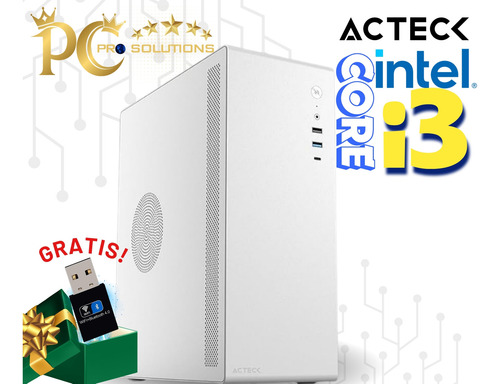 Pc Cpu Escritorio Intel Core I3 16gb 480gb Oficina,escolar