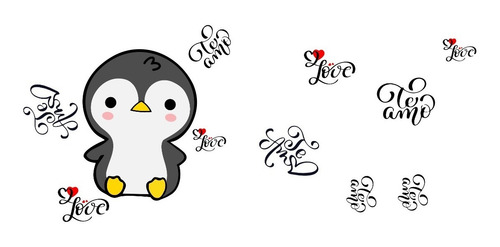 Tazas De Pingüinos Kawaii Para Parejas