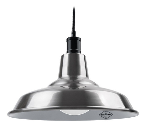 Lampara Moderna Plateada Industrial Cocina Led Platil Ge1