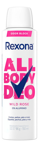 Desodorante Rexona Wild Rose 150ml Neutro