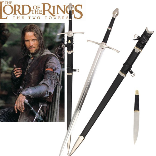 Espada Aragorn Straydill Senhor Dos Anéis Cosplay Coleção