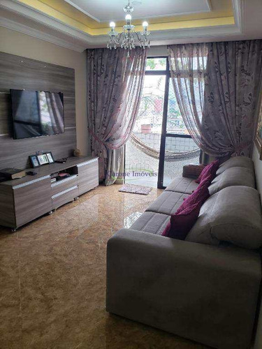 Imagem 2 de 15 de Apartamento Com 3 Dorms, Aparecida, Santos - R$ 640 Mil, Cod: 64088380 - V64088380