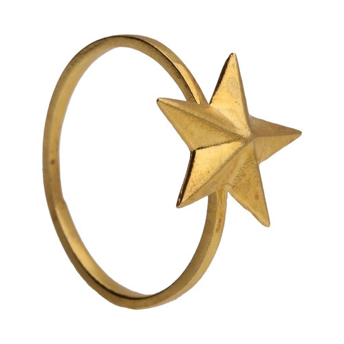 Imagen 1 de 1 de Anillo Gayatri Joyeria Artesanal Estrella P0654057