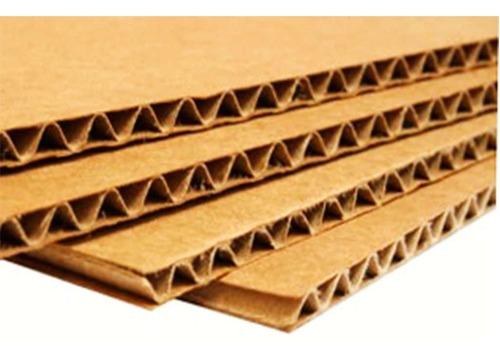 Imagen 2 de 2 de 4 Laminas De Carton Corrugado Para Empaque De 90x120cms 7k