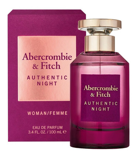 Perfume  Abercrombie & Fitch Authentic Night Dama 100ml 