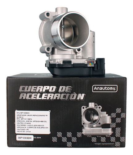 Cuerpo Aceleracion Para Audi A3 2.0l Turbo 2012
