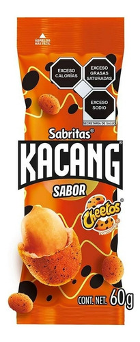 Botanas Sabritas Cacahuates Japoneses Kacang Cheetos 60 G