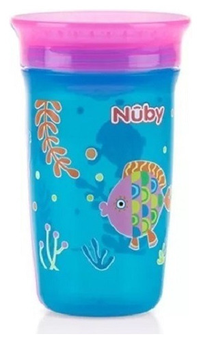 Vaso Entrenador Nuby 360° Color Peces