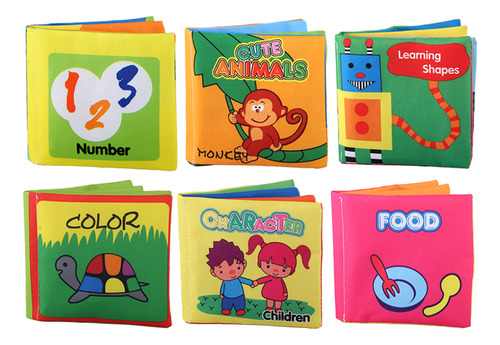 Libros De Tela Suave Para Bebés Pack De.libros De Arrugas