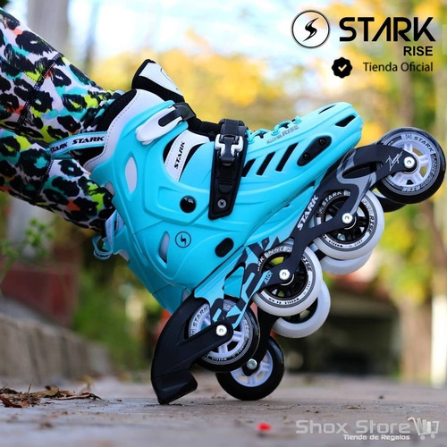 Imagen 7 de 10 de Rollers Stark Rise Extensible Abec 13 Rueda 80 Mm Palermo