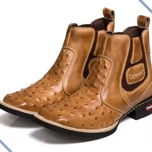 Bota texana hotsell masculina cano baixo