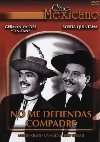 No Me Defiendas Compadre / Dvd / Rosita Quintana, Tin Tan