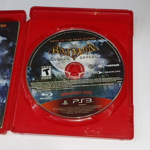Batman Arkham Asylum - Español - Ps3 - Longaniza Games (Reacondicionado)