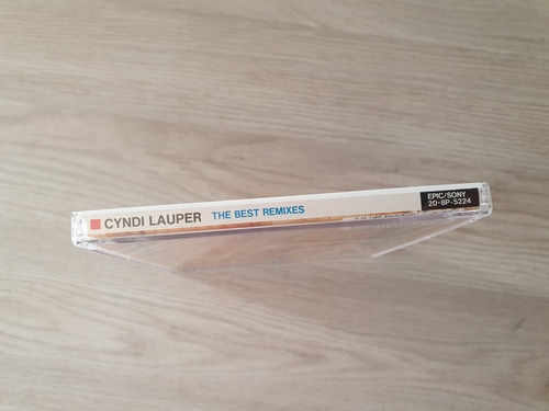 Cd Cyndi Lauper The Best Remix Raro!