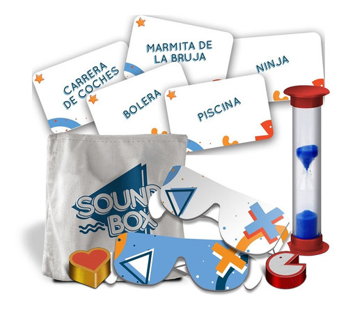 Sound Box Devir Party Game Cooperativo 4 A 7 Jug. +8 Años