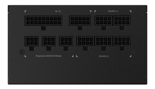 Fuente de alimentación para PC Giga-Byte Technology GP-P750GM 750W negra 100V/240V