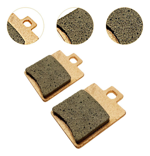 Pastillas De Freno De Metal De 2 Piezas Pastillas De Freno