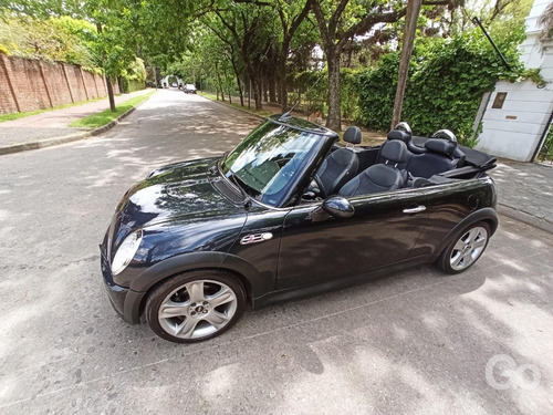 Mini Cooper 1.6 S Cabrio 2007 Descapotable Negro Único