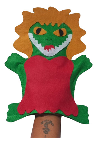 Fantoche De Mão Da Cuca (do Folclore Brasileiro)