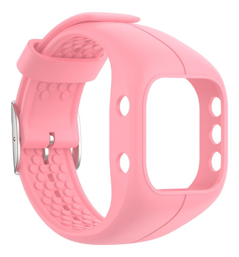 Correa De Silicona Para Reloj Polar A300, Color Rosa