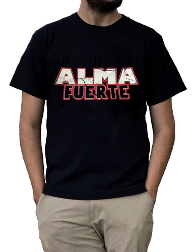 Remera De Almafuerte Agrietados