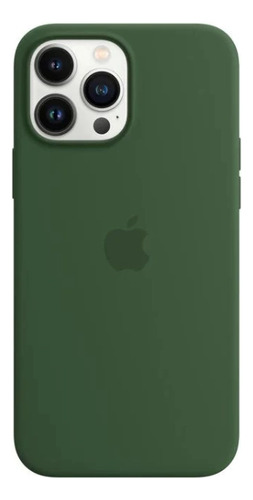 Apple - Funda Silicona Iphone 14 Pro Max Verde Musgo Lisa