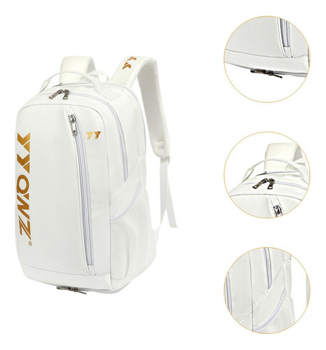 // Mochila Para Badminton, Bolsa Esportiva Leve Para