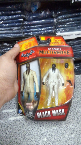 Dc Multiverse, Black Mask, Arkham Origins, 4 Pulgadas!! (Usado)