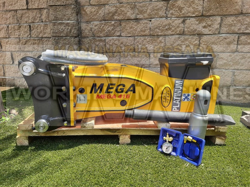Martillo Hidráulico Mega 416 Para Retroexcavadora