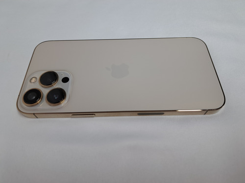 Apple Iphone 13 Pro Max 128 Gb Mensaje De Cámara Dorado Claro (Usado)
