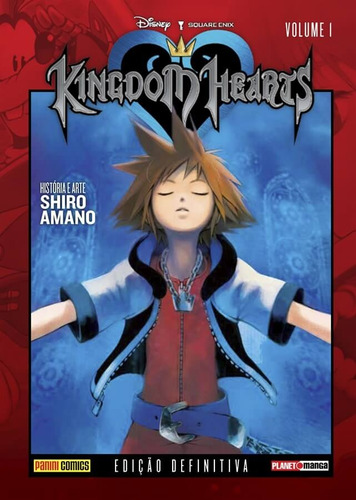 Kingdom Hearts Vol. 1, de Amano, Shiro. Editora Panini Brasil LTDA, capa dura em português, 2020