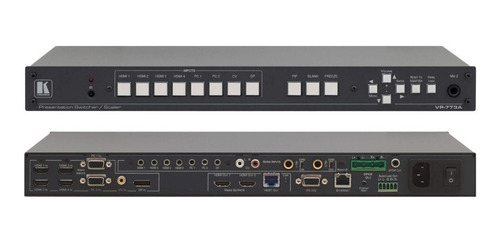 Escalador Scaler Kramer  Hdmi/hdbaset/dp/vga 2k  Vp-773amp