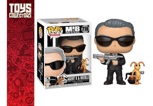 Funko Pop - Agent K & Neeble 716 Hombres De Negro 