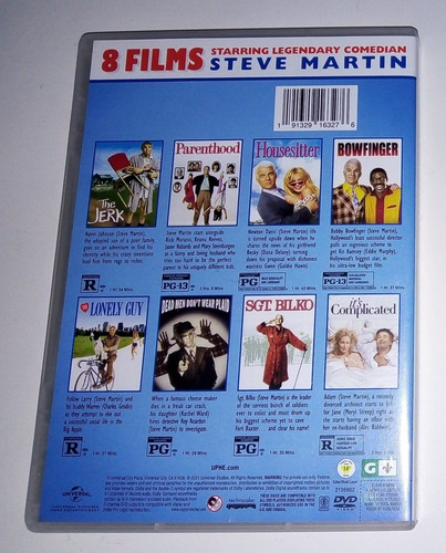 Colección 8 Películas De Steve Martin - Dvd Importado C*f (Usado)