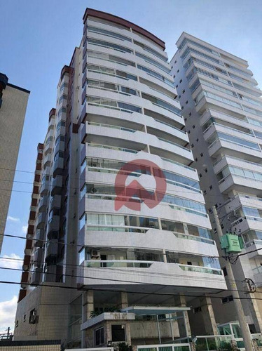 Imagem 1 de 26 de Apartamento Com 3 Dormitórios À Venda, 96 M² Por R$ 430.000 - Vila Guilhermina - Praia Grande/sp - Ap3536