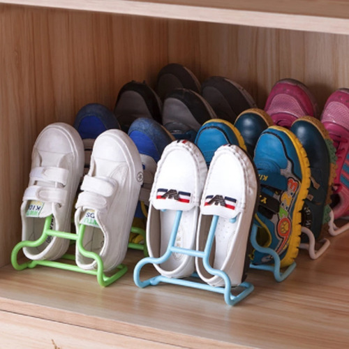 Imagen 4 de 9 de Organizador De Zapatos De Varios Colores X2 De Plástico Ev