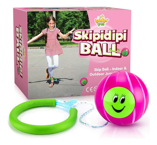 Ipidipi Toys Skip It Toyl Toy Pink Retro Skipit Toy Hopper B