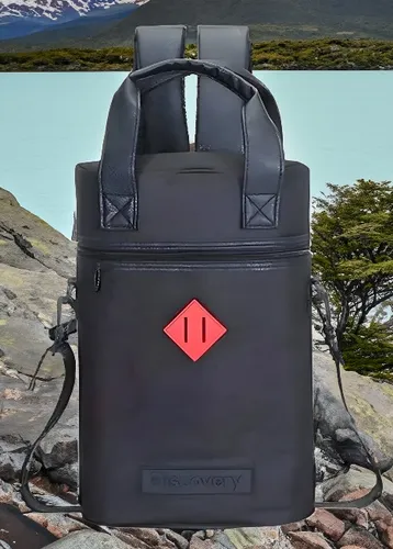 Mochila Matera Porta Mate Termo Stanley Bolso Matero Color Negro