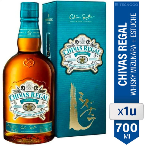 Whisky Chivas Regal Mizunara 700ml Blended Scotch Escoces