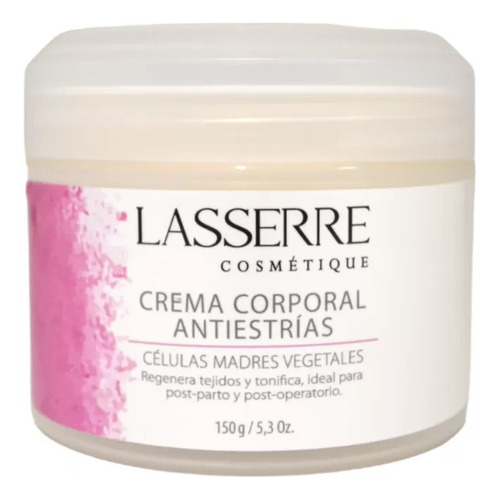 Crema Corporal Antiestrías 150 Gr Células Madres, Urea