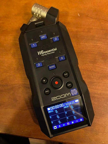 Grabadora Digital Zoom H6 Essential 32 Bits Flotantes Negro (Usado)