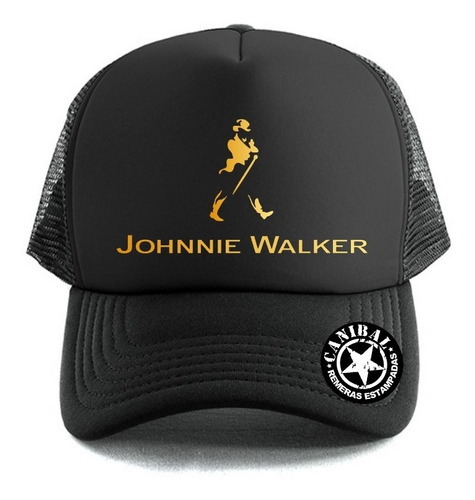 Gorras Trucker Johnnie Walker Remeras Estampadas Canibal