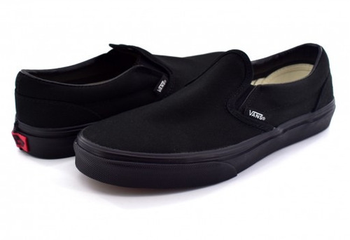 Tenis Vans Zbuenr Black Classic Slip On  16-22 Niños