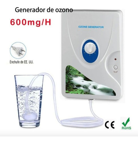 600mg/h Generador De Ozono De Aire Y Agua Purificador Ozoniz