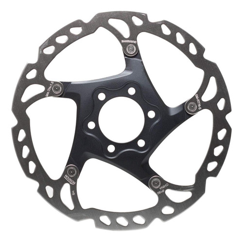 Rotor Shimano Sm -rt76 - 6 Perno Un Color, 160 Mm